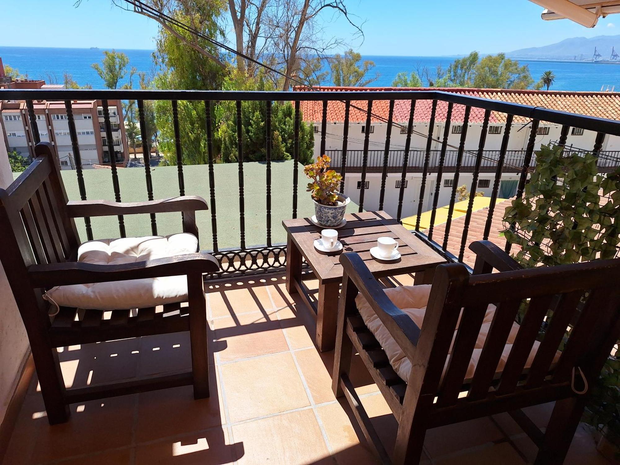 El Balneario Beach And Views, Apartamento Y Terraza Málaga Kültér fotó